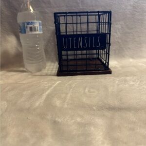 Rae Dunn Black Utensils Holder